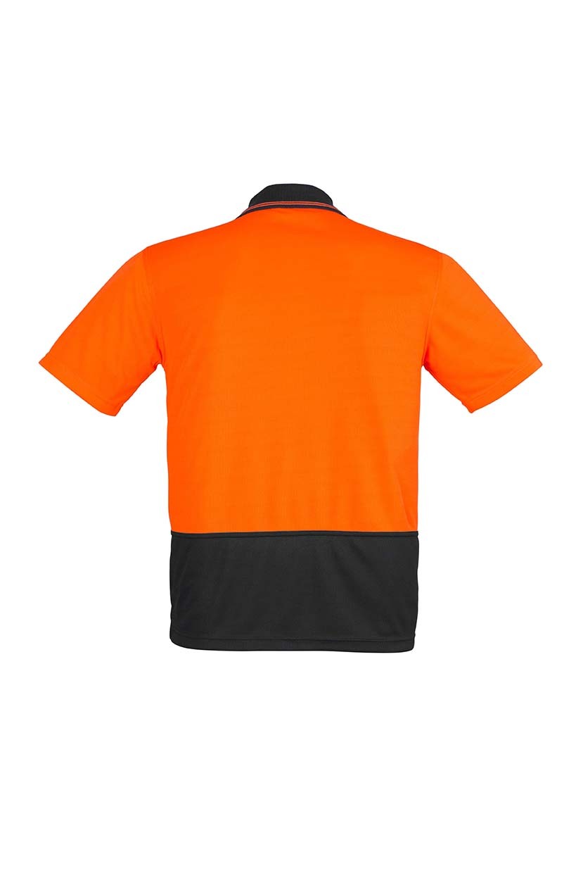 Syzmik Unisex Hi Vis Basic Spliced Polo Short Sleeve