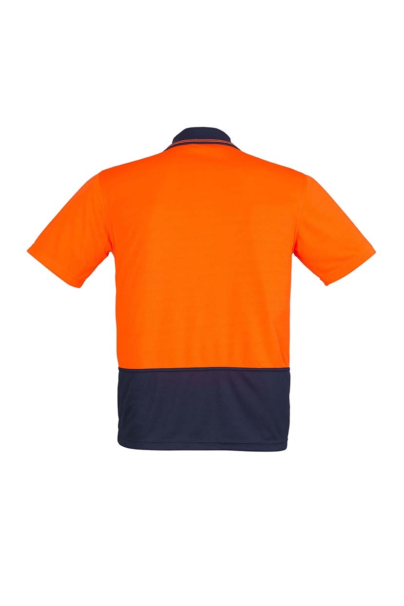 Syzmik Unisex Hi Vis Basic Spliced Polo Short Sleeve