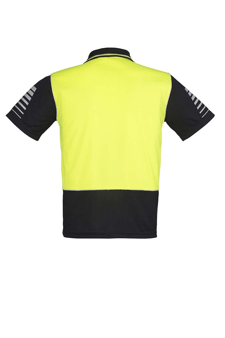 Syzmik Mens Hi Vis Zone Polo