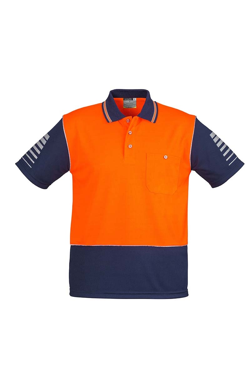Syzmik Mens Hi Vis Zone Polo