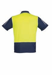Syzmik Mens Hi Vis Zone Polo