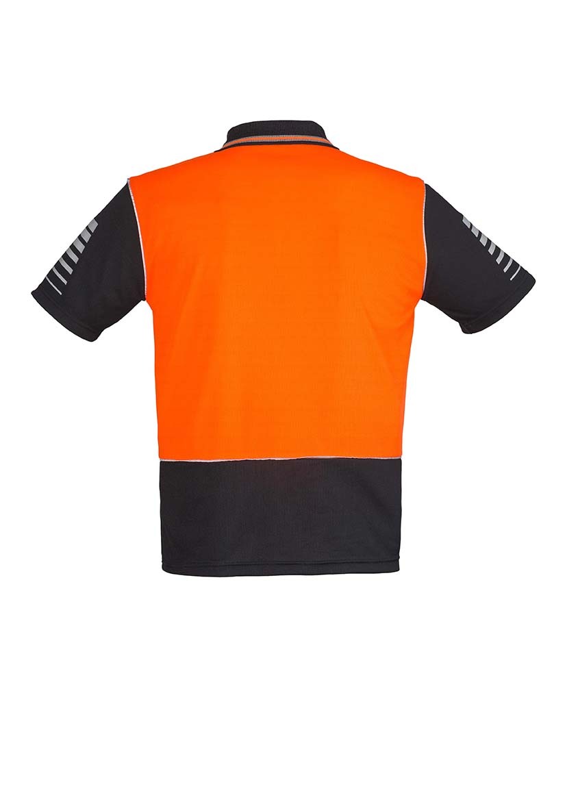 Syzmik Mens Hi Vis Zone Polo