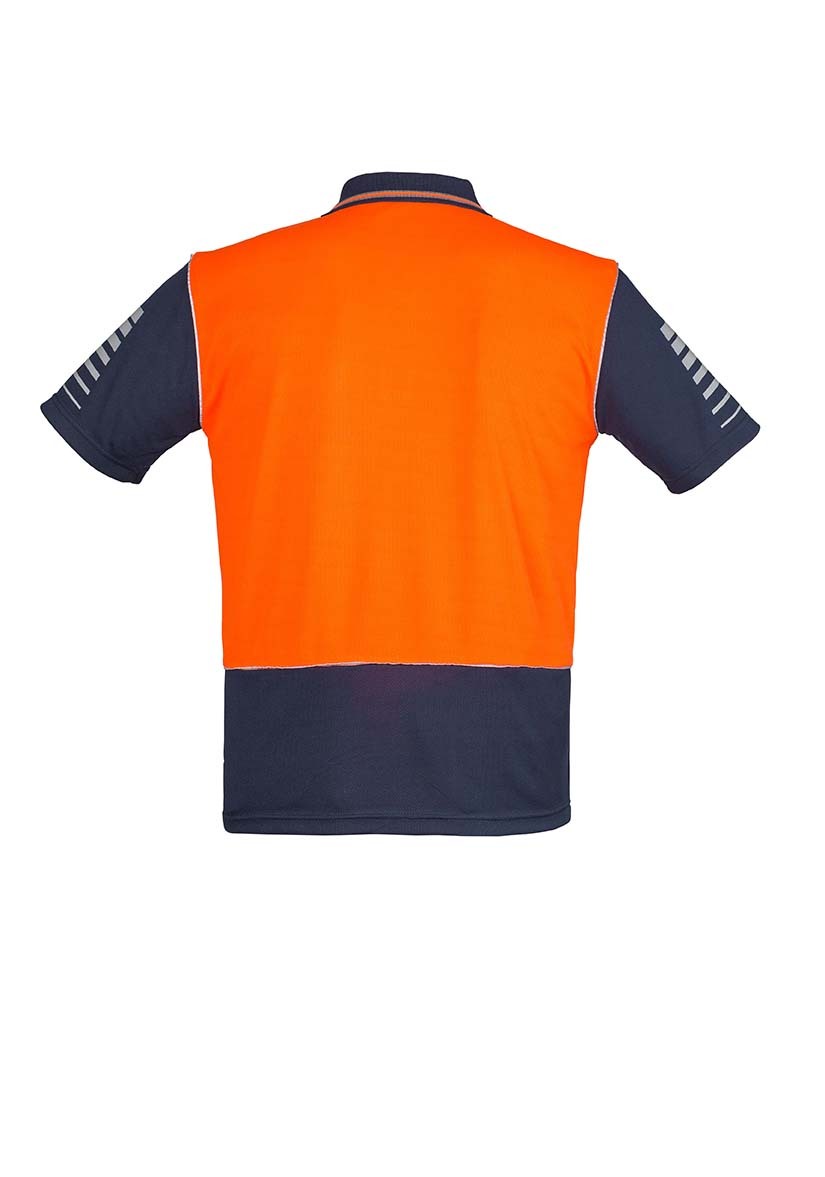 Syzmik Mens Hi Vis Zone Polo