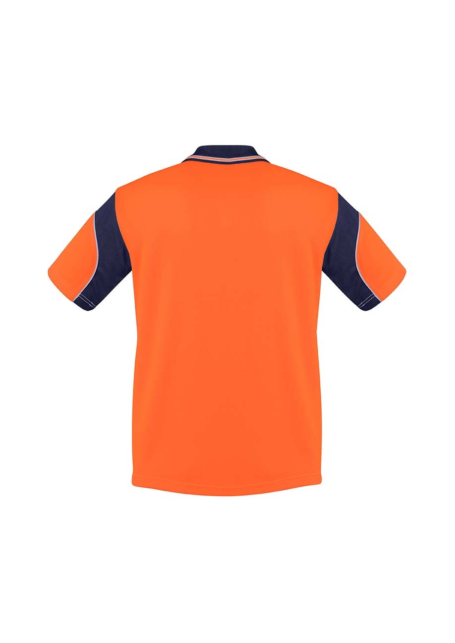 Syzmik Mens Hi Vis Aztec Polo Short Sleeve