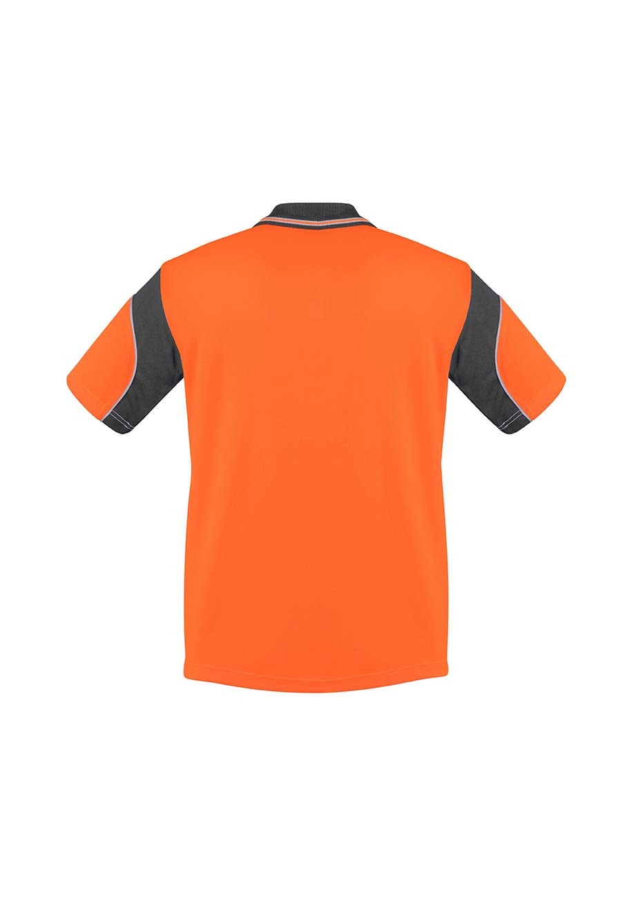 Syzmik Mens Hi Vis Aztec Polo Short Sleeve