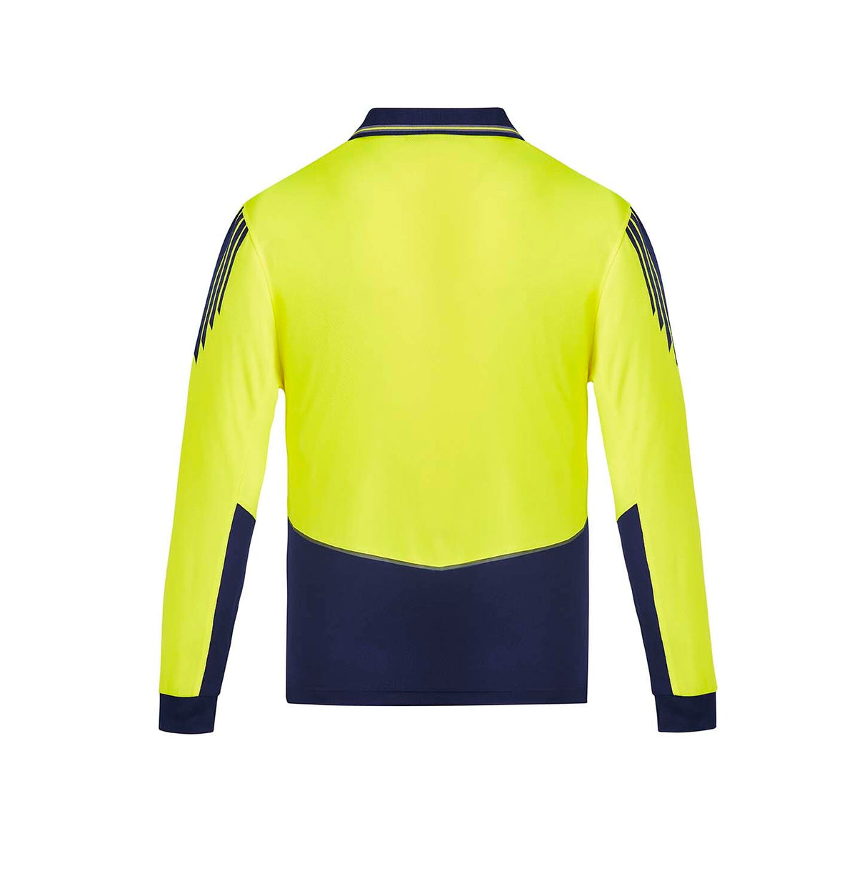 Syzmik Mens Hi Vis Flux L/S Polo