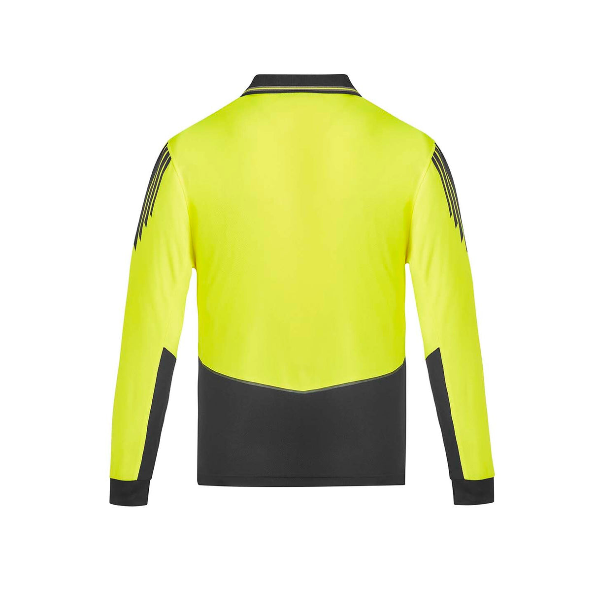 Syzmik Mens Hi Vis Flux L/S Polo