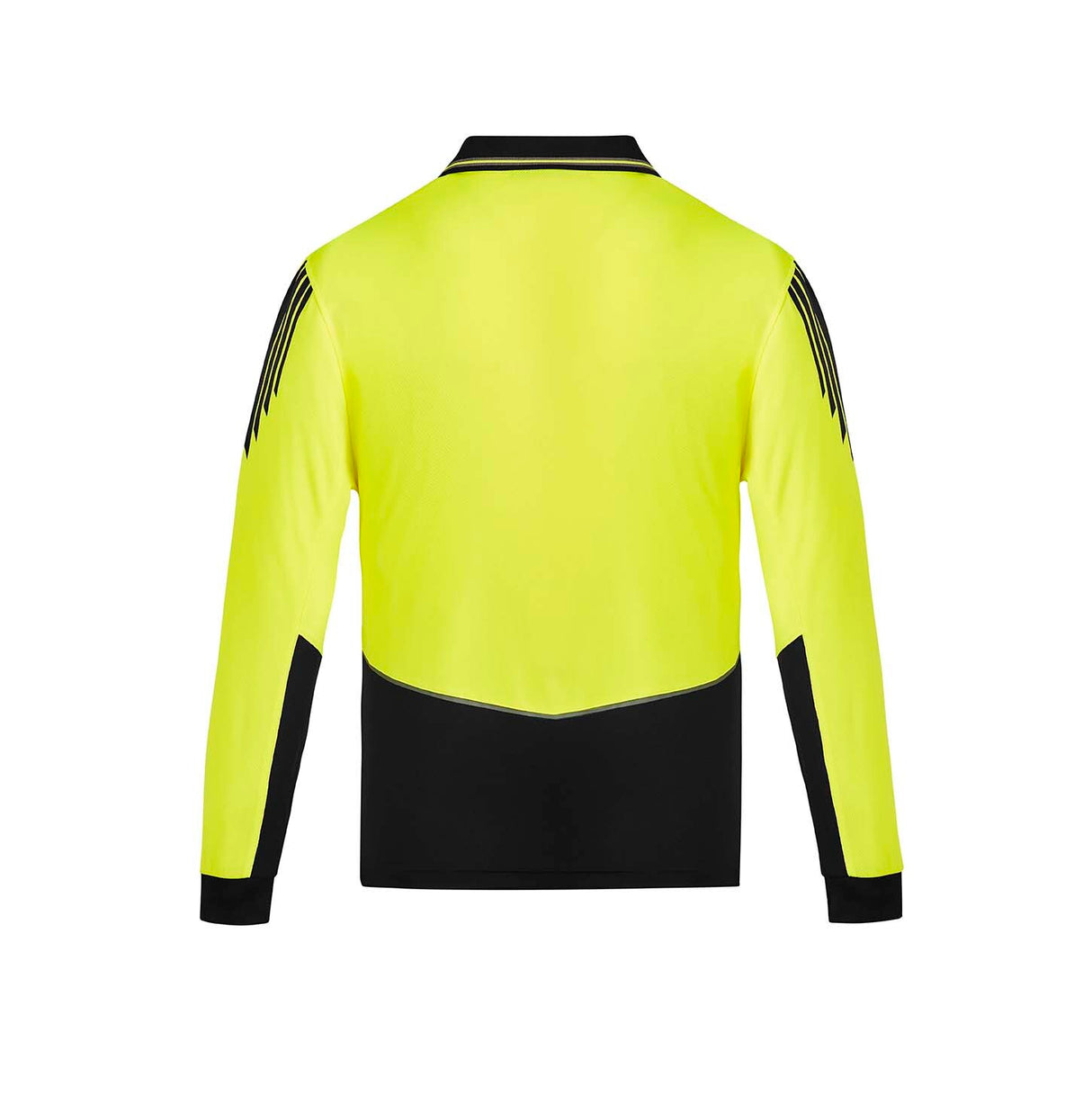 Syzmik Mens Hi Vis Flux L/S Polo