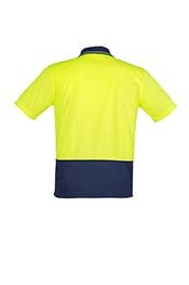 Syzmik Mens Comfort Back S/S Polo