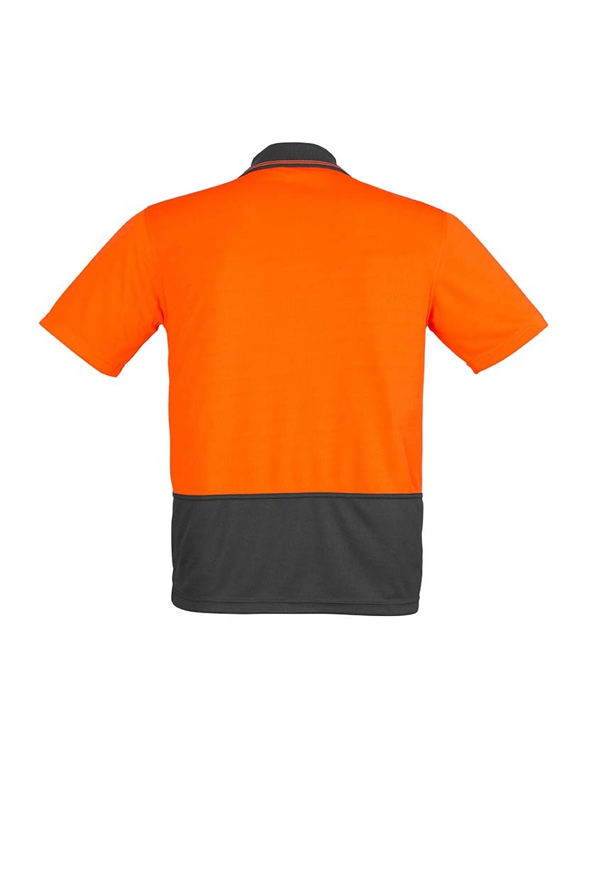 Syzmik Mens Comfort Back S/S Polo