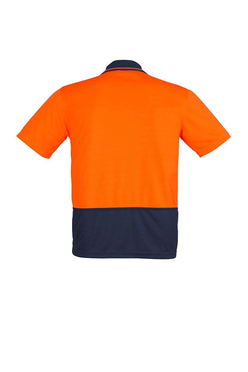 Syzmik Mens Comfort Back S/S Polo