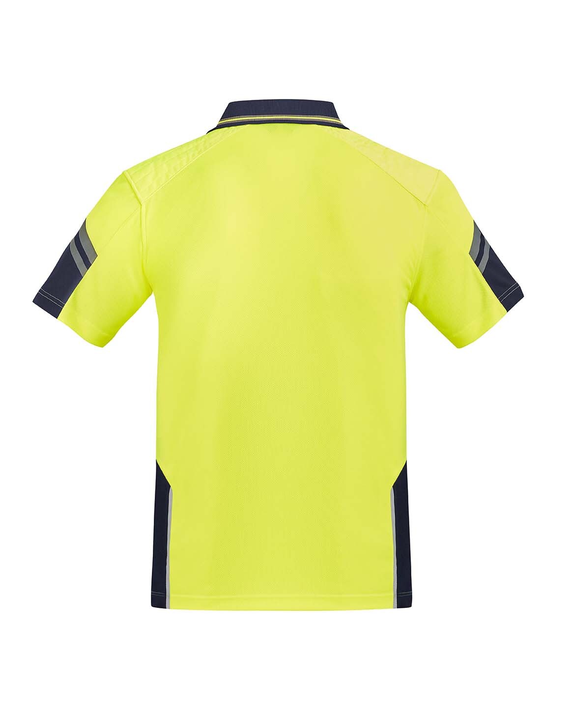 Syzmik Mens Reinforced Hi Vis Squad S/S Polo
