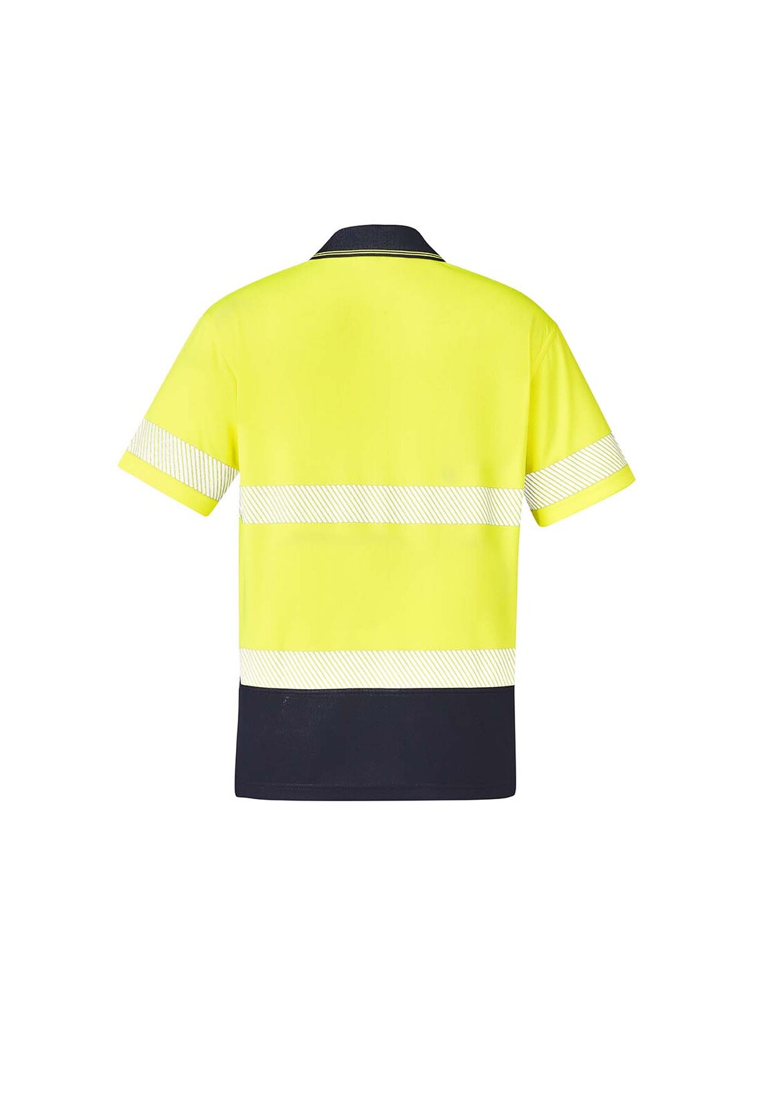 Syzmik Unisex Hi Vis Segmented S/S Polo Hoop Taped