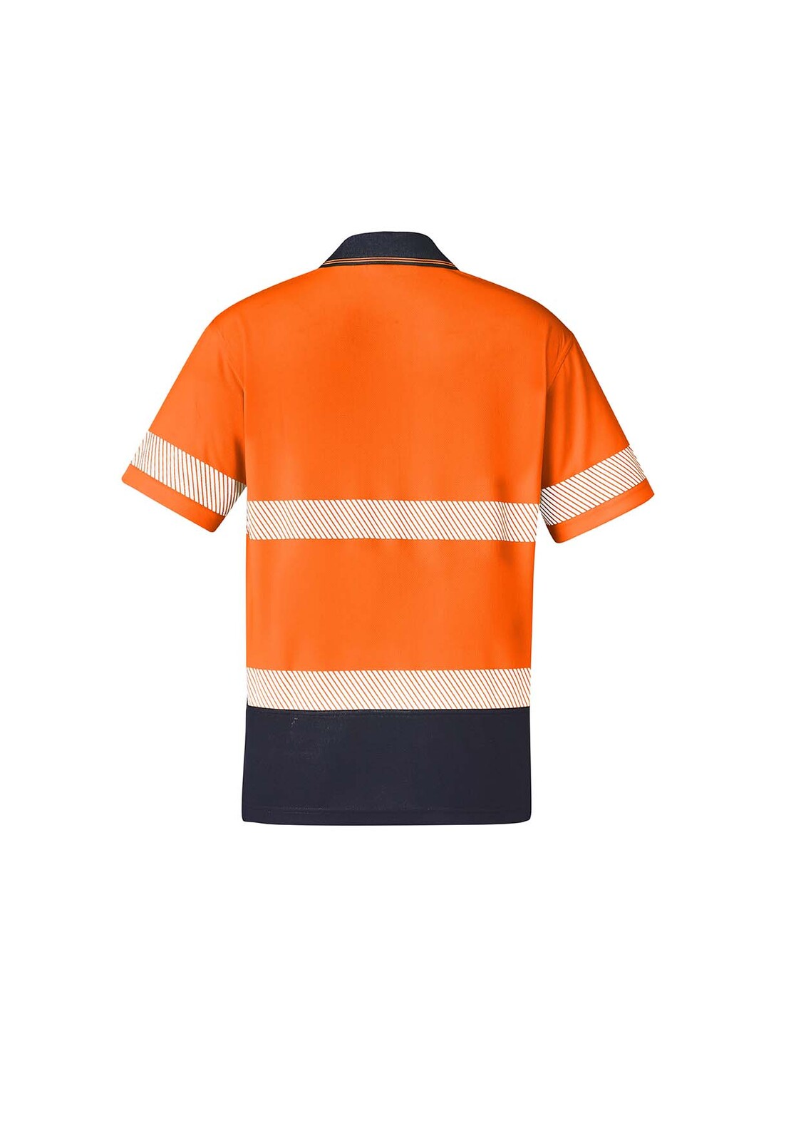 Syzmik Unisex Hi Vis Segmented S/S Polo Hoop Taped