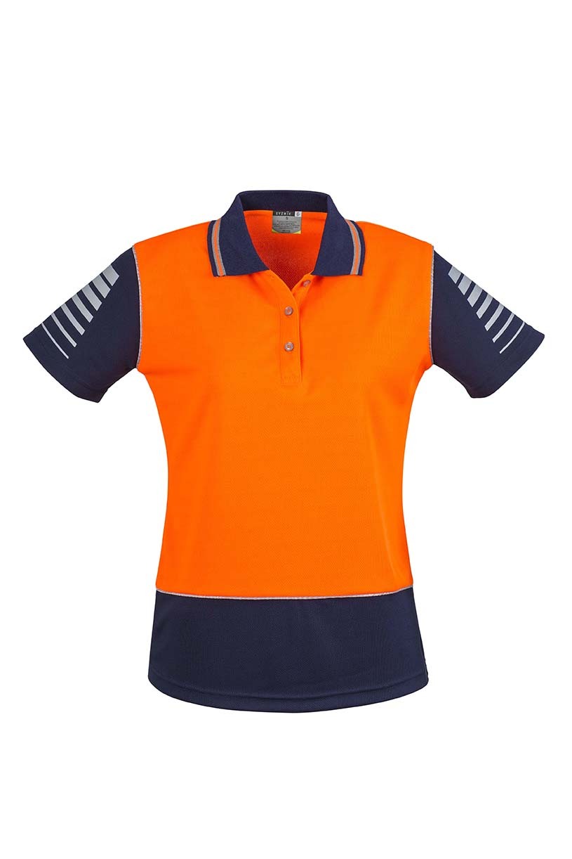 Syzmik Womens Hi Vis Zone Polo