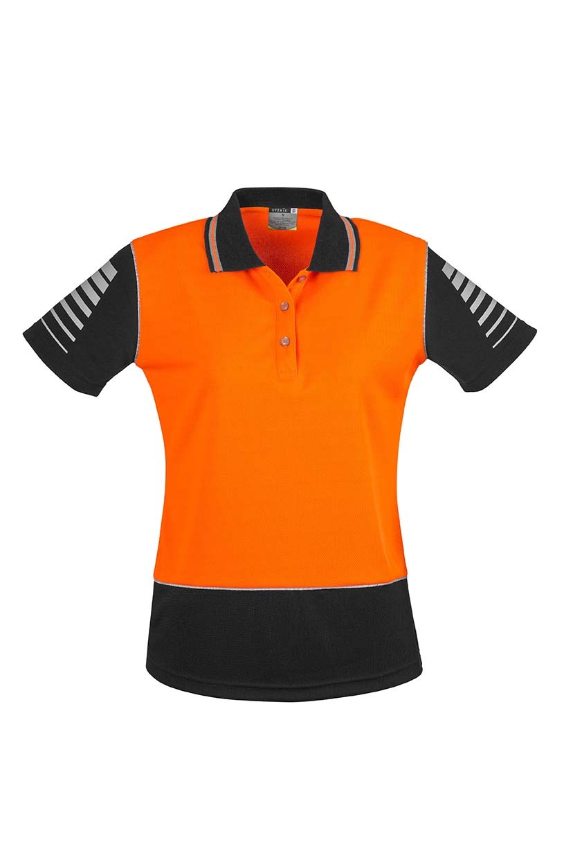 Syzmik Womens Hi Vis Zone Polo