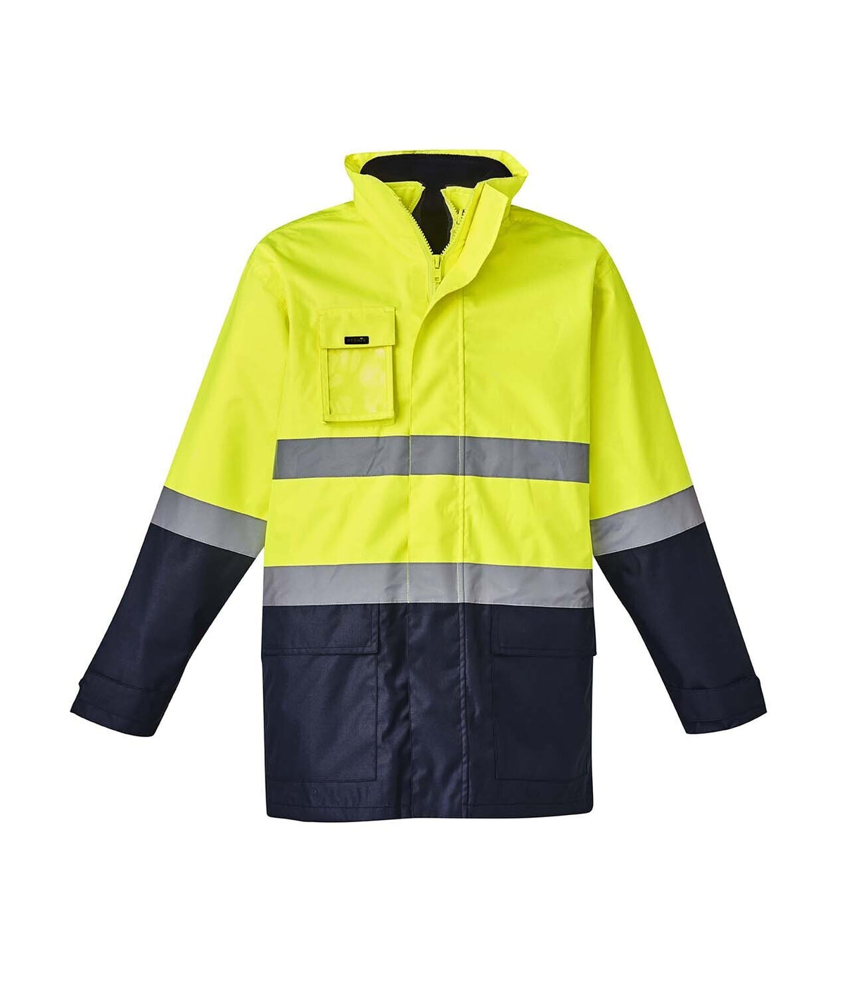 Syzmik Mens Hi Vis Basic 4 in 1 Waterproof Jacket