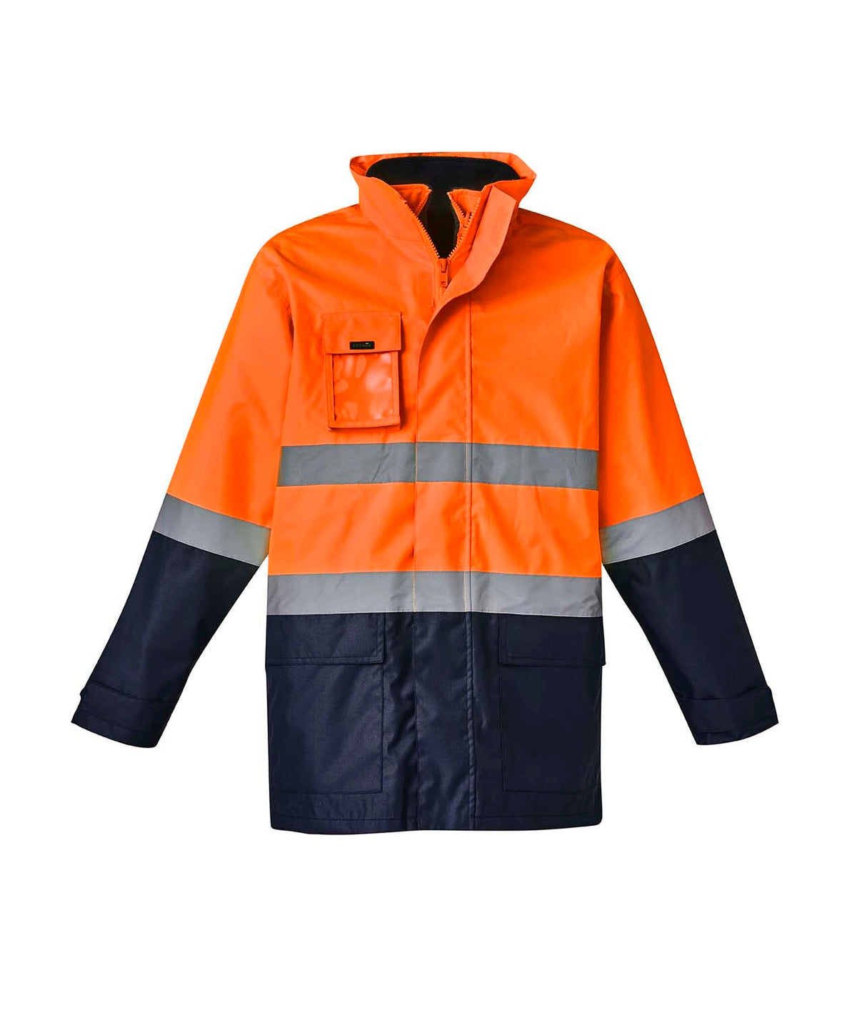 Syzmik Mens Hi Vis Basic 4 in 1 Waterproof Jacket