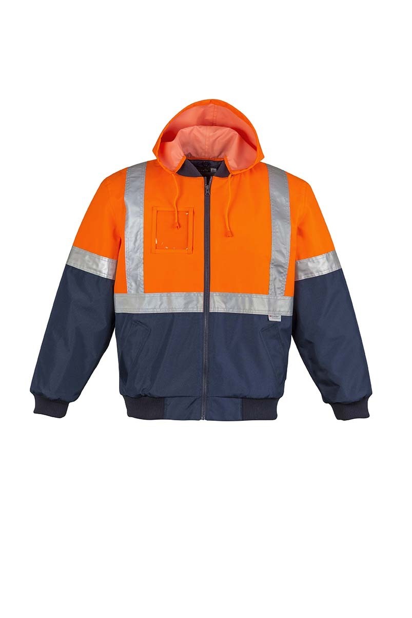 Syzmik Mens HI Vis Quilted Flying Jacket