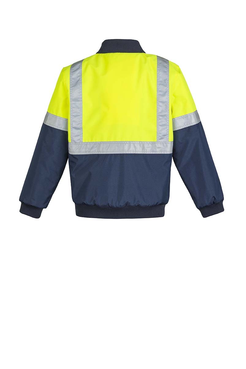 Syzmik Mens HI Vis Quilted Flying Jacket
