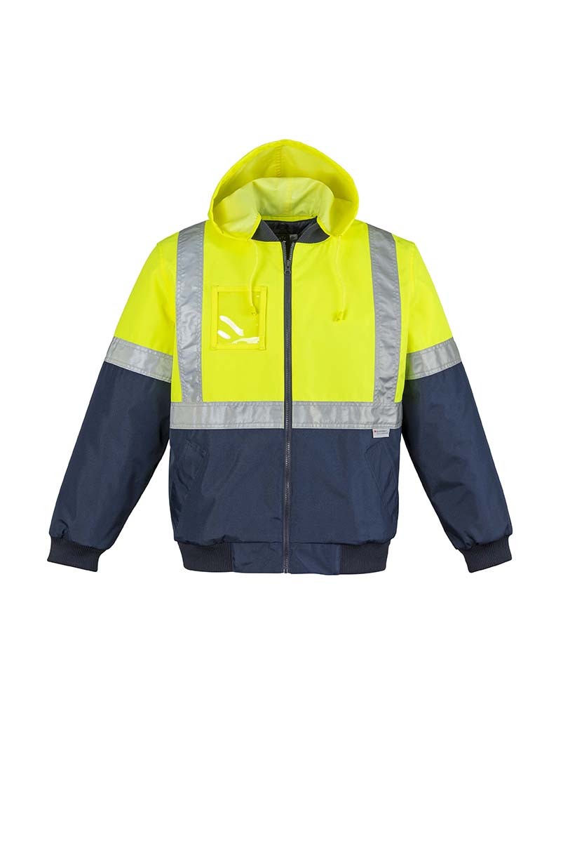 Syzmik Mens HI Vis Quilted Flying Jacket