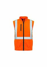Syzmik Unisex Hi Vis 2 in 1 X Back Soft Shell Jacket