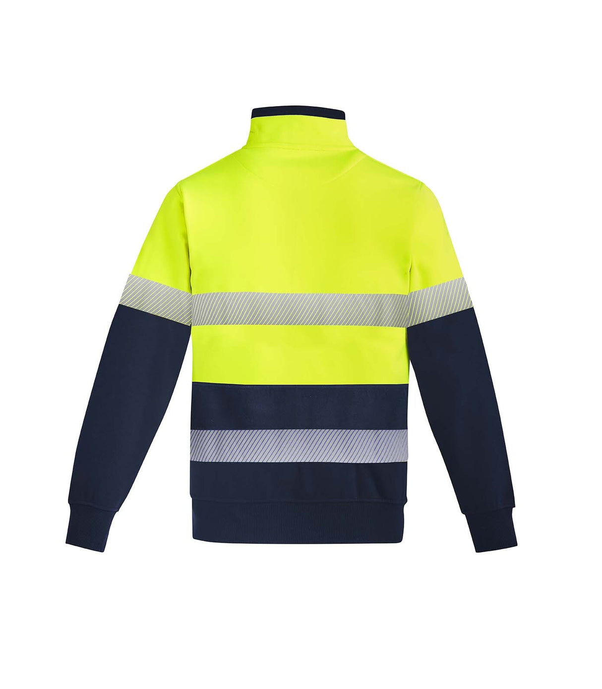 Syzmik Mens Orange Flame HRC 2 Hoop Taped 1/4 Zip Brushed Fleece