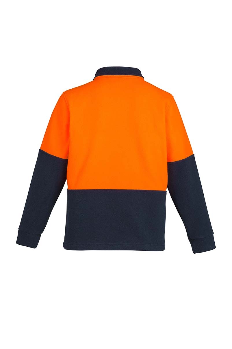 Syzmik Unisex Hi Vis Half Zip Fleece Jumper