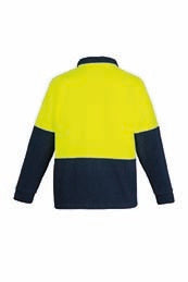 Syzmik Unisex Hi Vis Half Zip Fleece Jumper