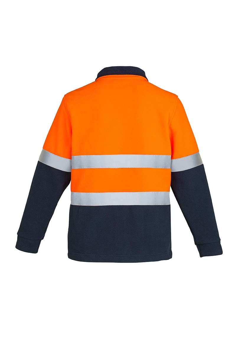 Syzmik Mens Hi Vis Fleece Jumper Hoop Taped