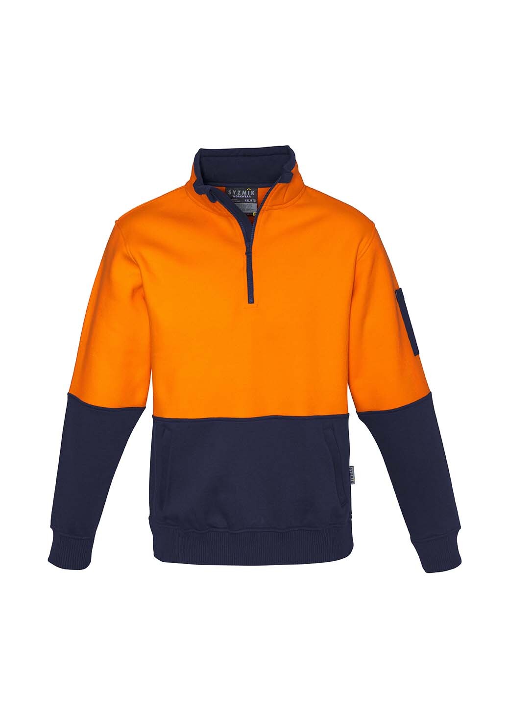 Syzmik Unisex Hi Vis Half Zip Pullover