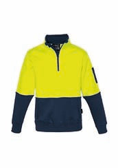 Syzmik Unisex Hi Vis Half Zip Pullover