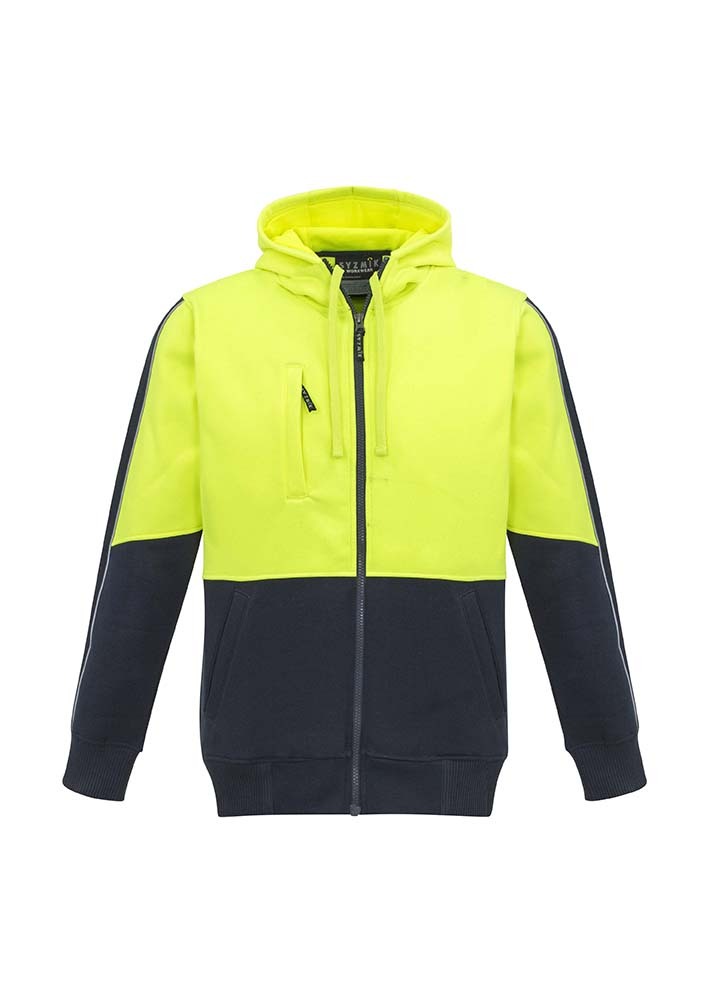 Syzmik Unisex Hi Vis Full Zip Hoodie