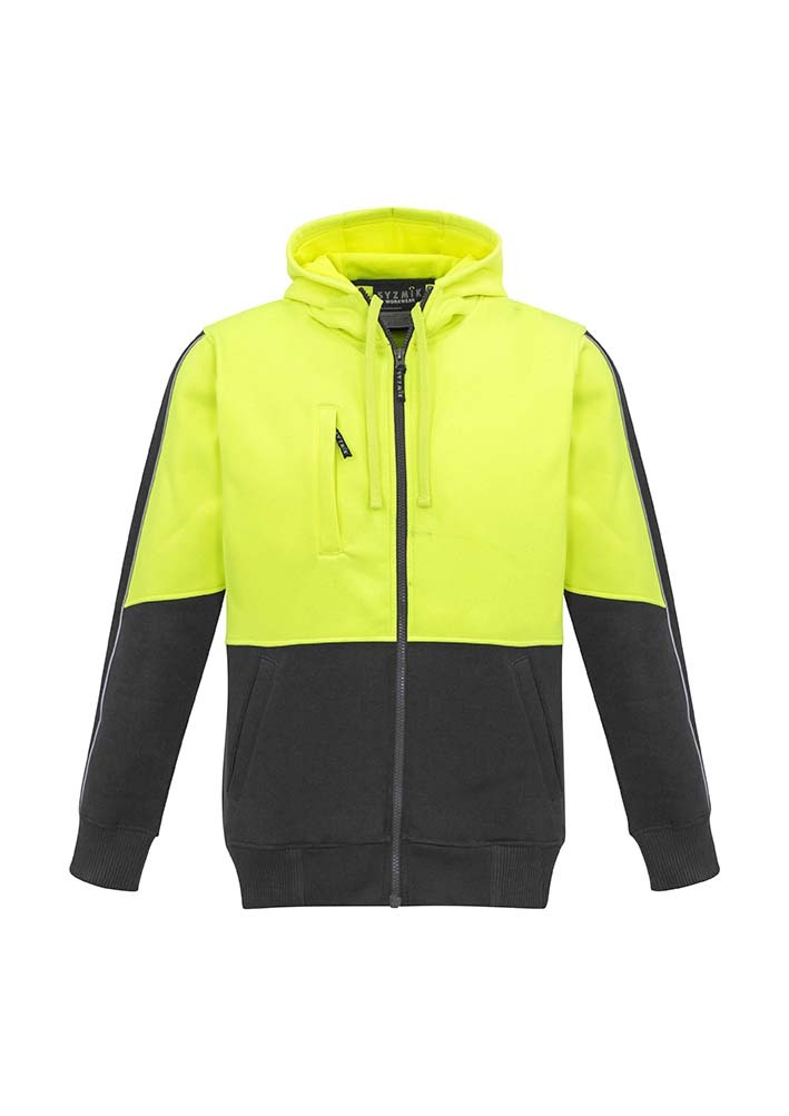 Syzmik Unisex Hi Vis Full Zip Hoodie