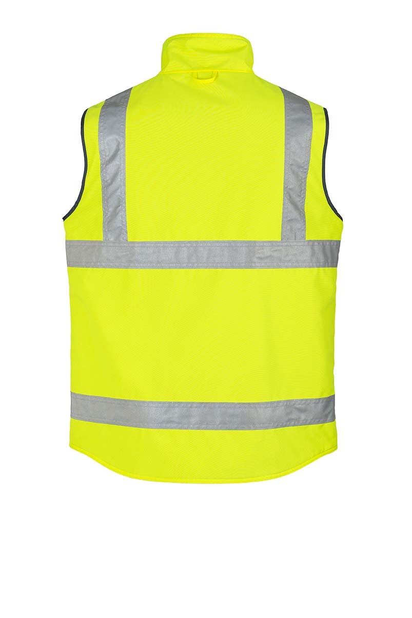 Syzmik Mens Hi Vis Lightweight Fleece Lined Vest