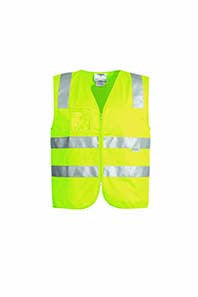 Syzmik Unisex Hi Vis Full Zip Vest