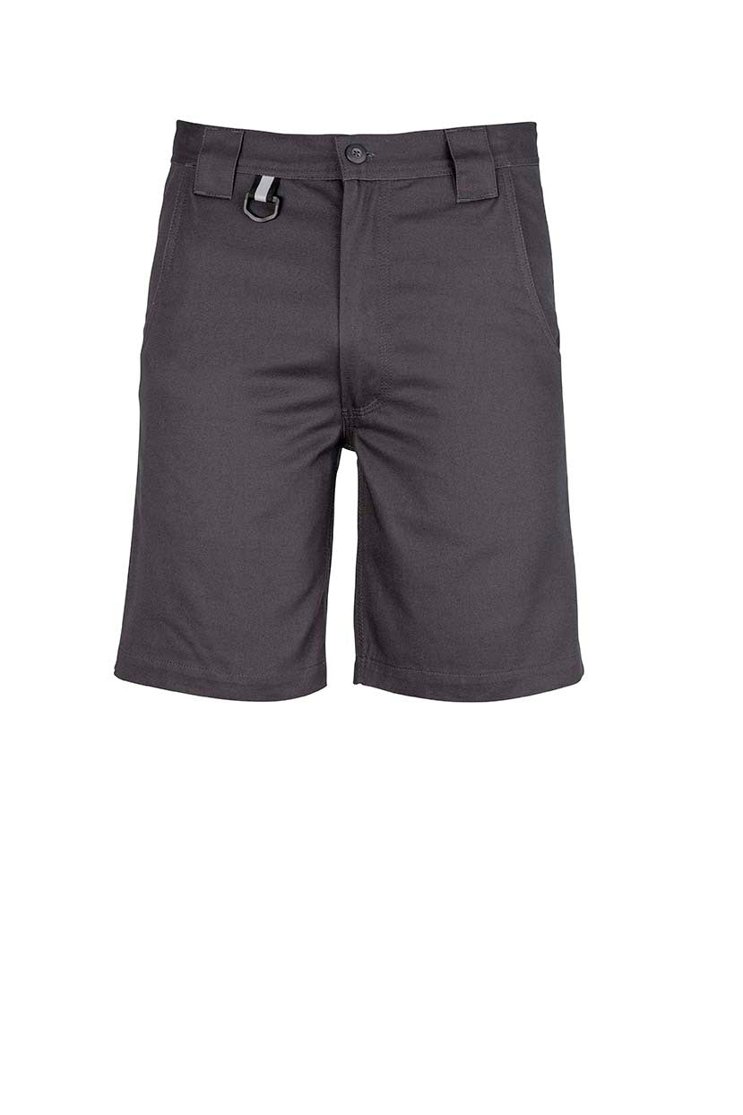 Syzmik Mens Plain Utility Short