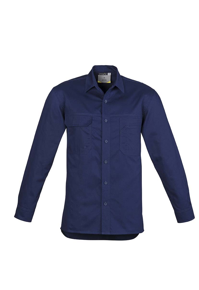 Syzmik Mens Lightweight Tradie L/S Shirt