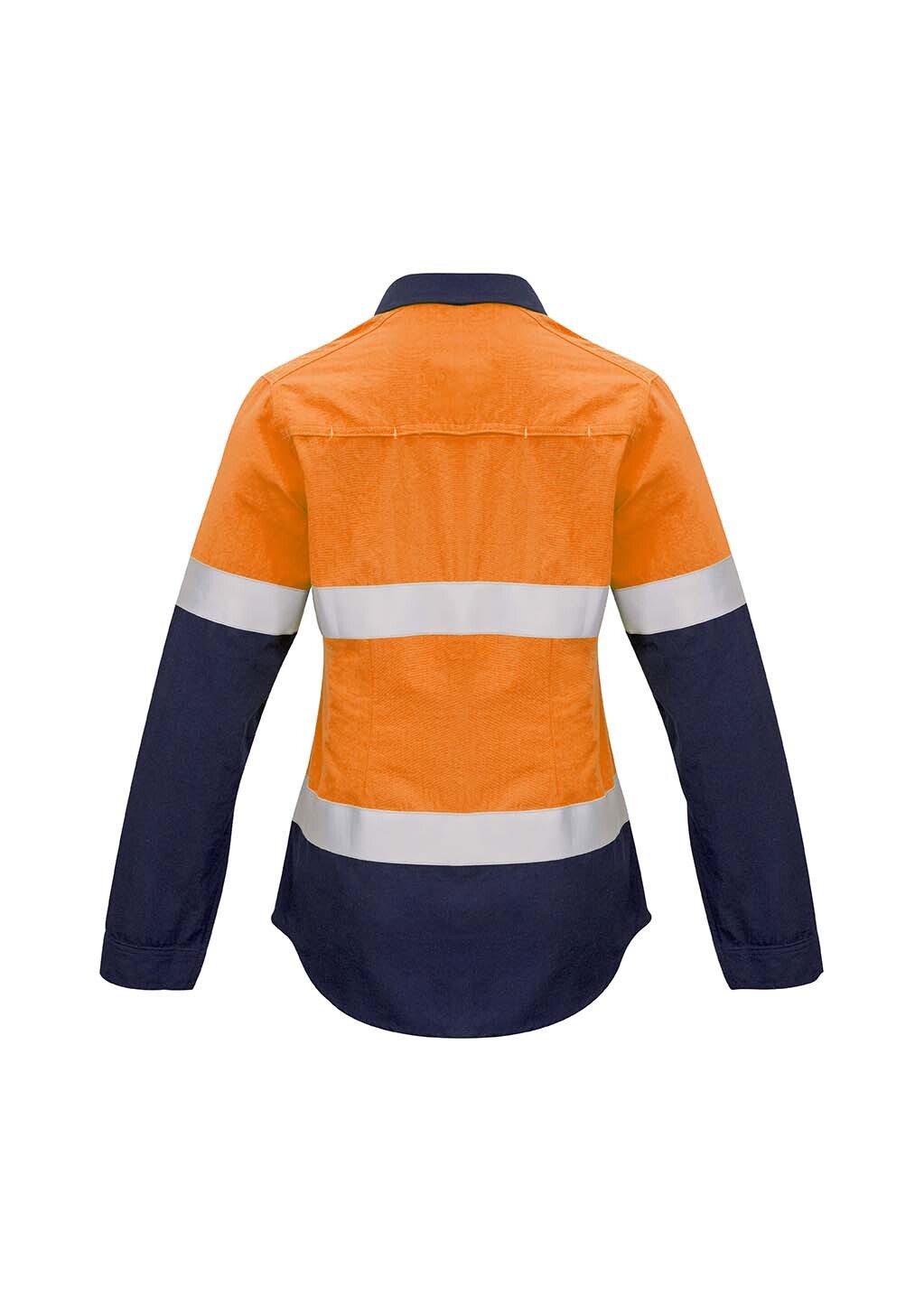 Syzmik Womens FR Closed Front Hooped Taped Spliced Shirt