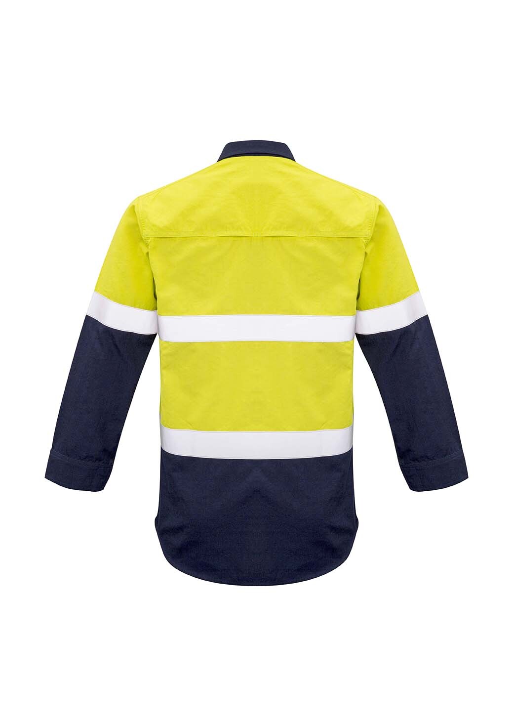 Syzmik Mens FR Closed Front Hooped Taped Spliced Shirt