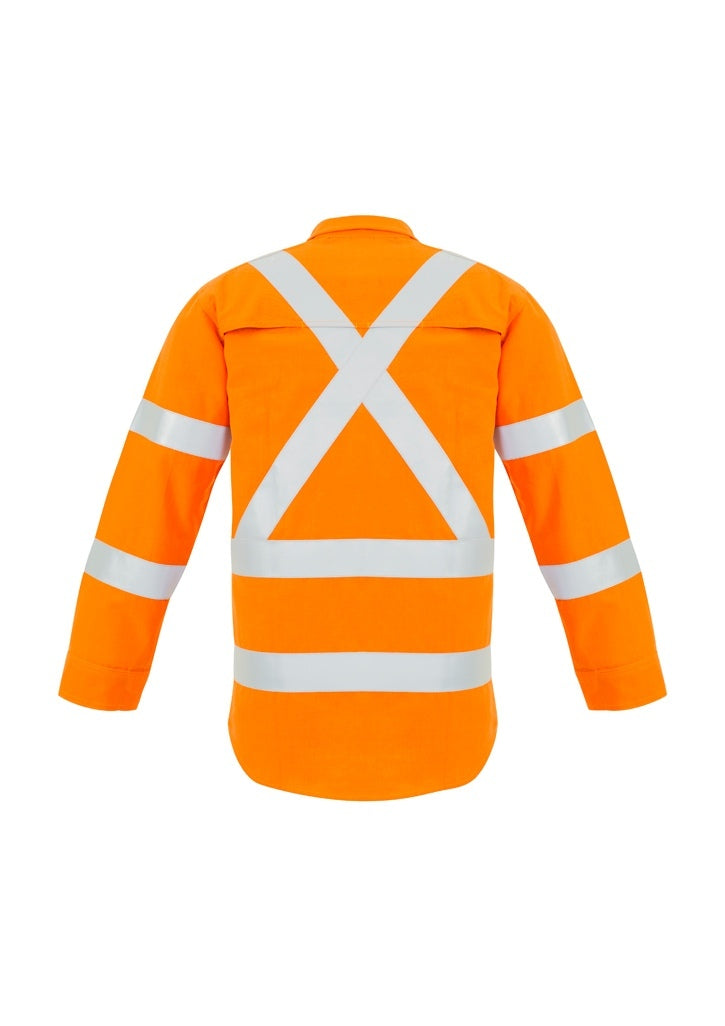 Syzmik Mens X Back Taped Shirt