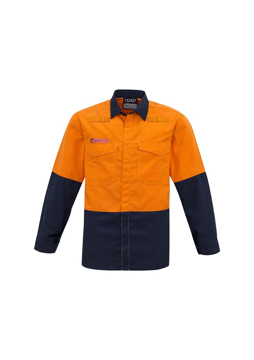 Syzmik Mens Hi Vis Spliced Shirt