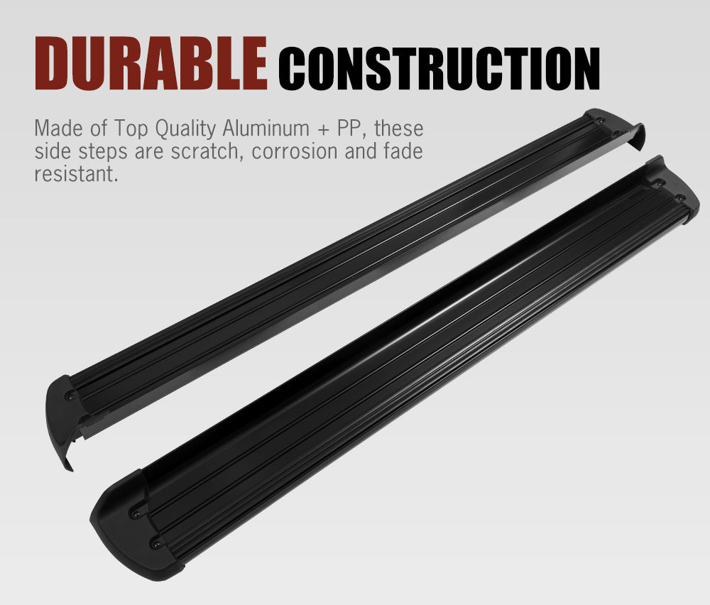 SAN HIMA Side Steps for Mitsubishi Triton MQ 2015 - On Dual Cab