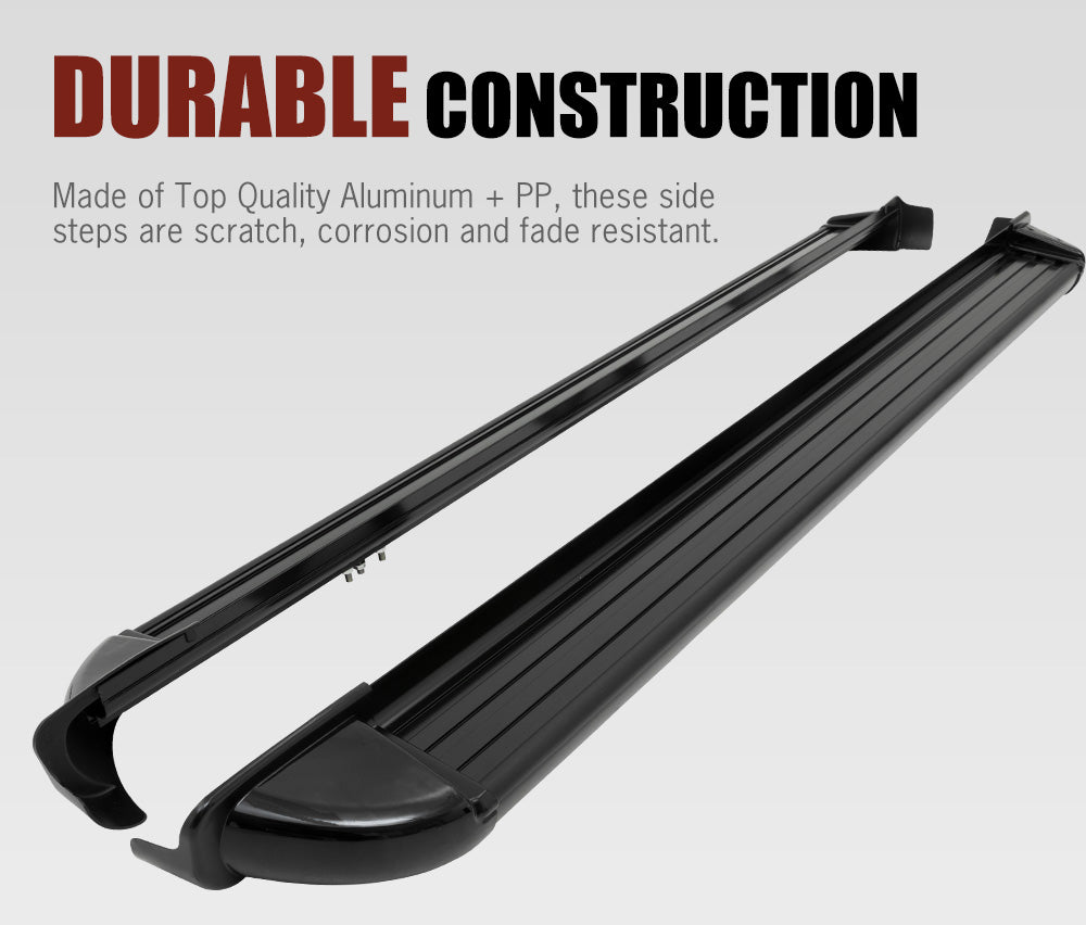 SAN HIMA Side Steps for Nissan Navara NP300 2014 - Current Dual Cab