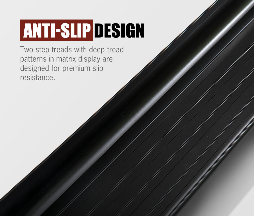 SAN HIMA Side Steps for Nissan Navara NP300 2014 - Current Dual Cab