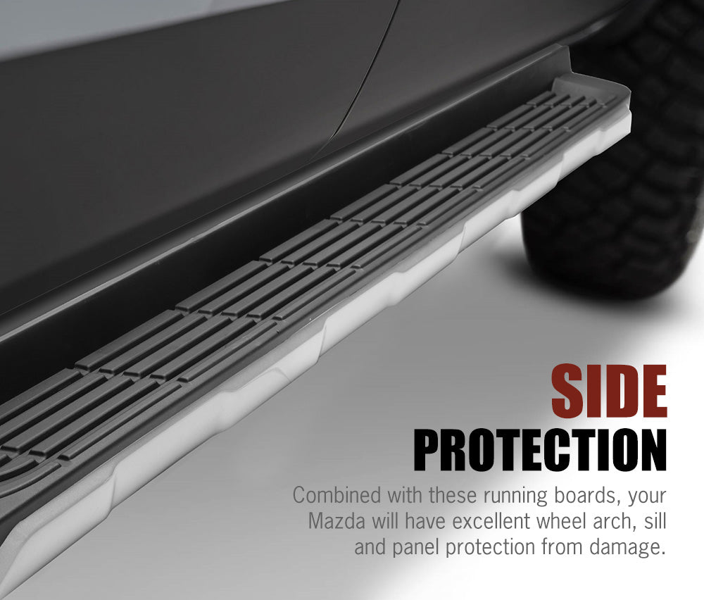 SAN HIMA Side Steps For Mazda BT-50 BT50 MY 2012-2020 Dual Cab