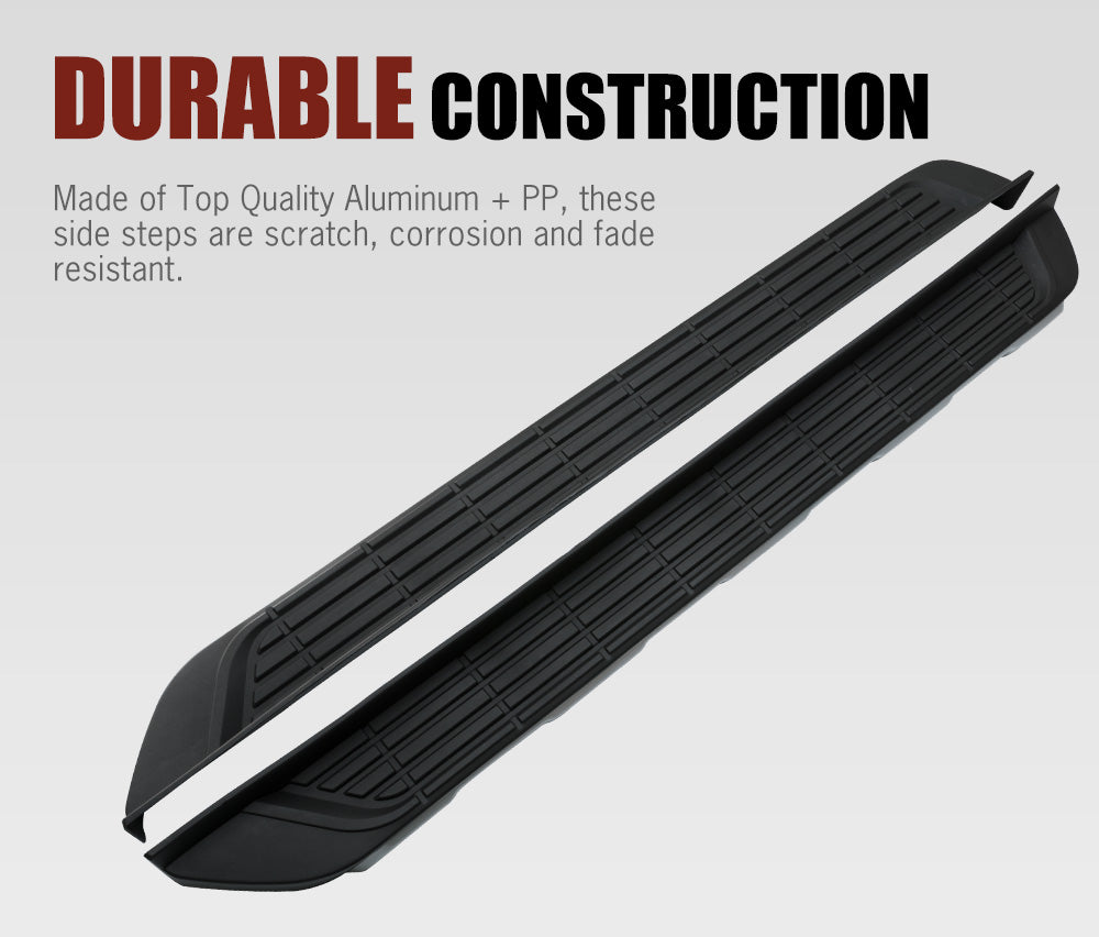 SAN HIMA Side Steps for Ford Ranger 2012-ON Wildtrak Raptor Dual Cab