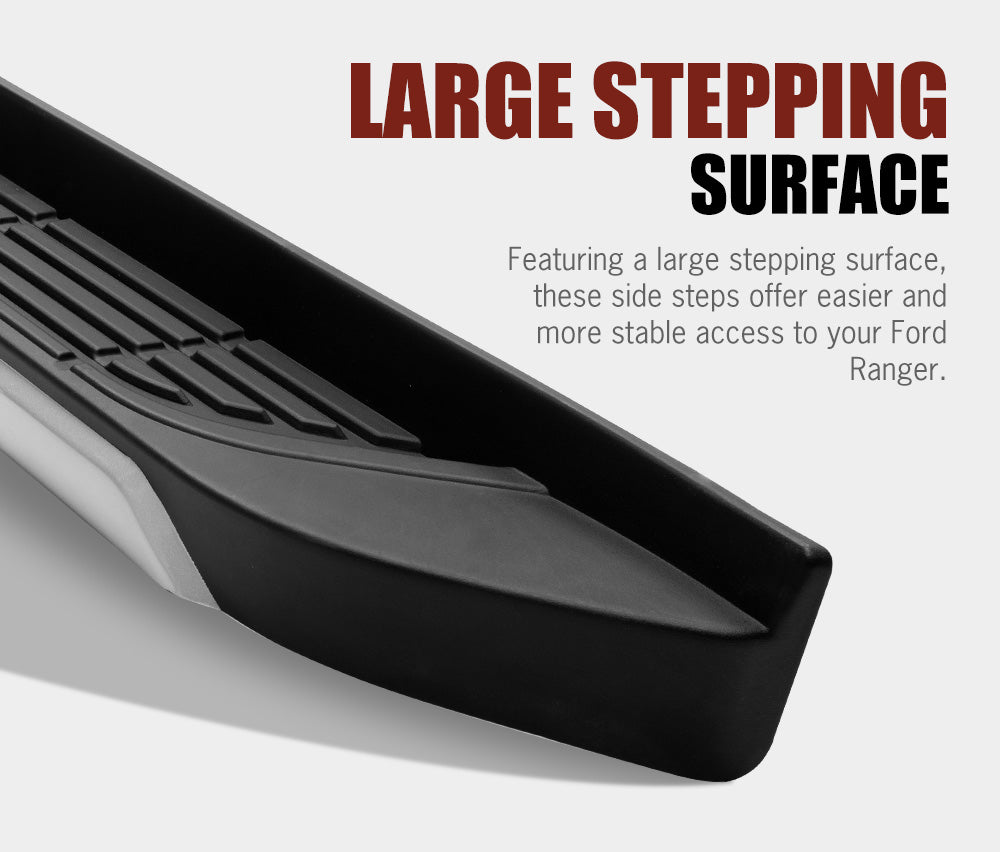 SAN HIMA Side Steps for Ford Ranger 2012-ON Wildtrak Raptor Dual Cab