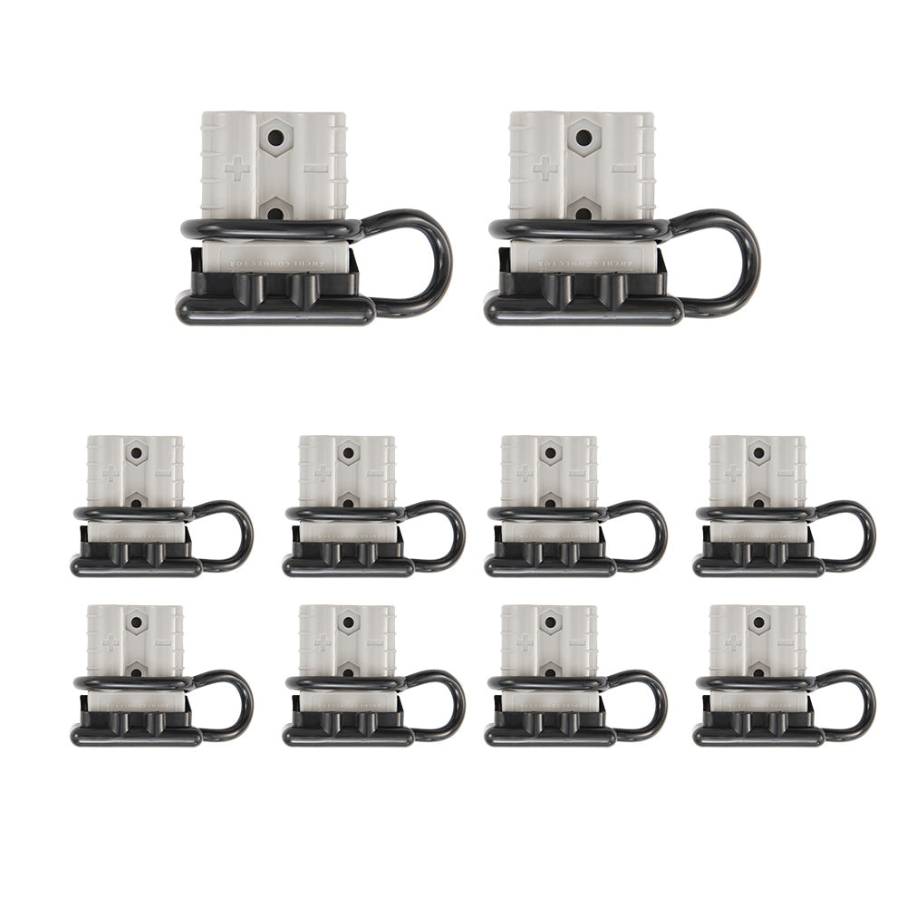 Atem Power 10x  For Anderson Plug Dust Cover Cap Style Connectors 50AMP Battery Caravn
