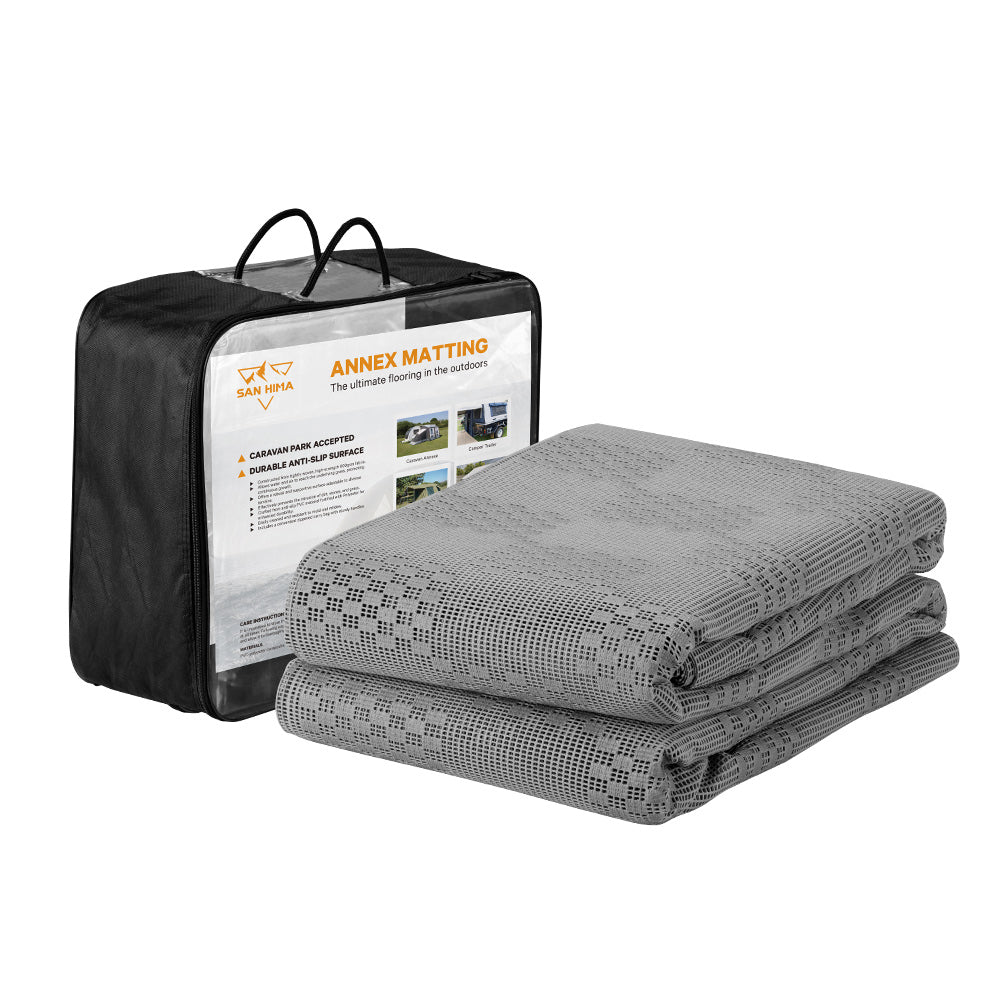 San Hima Annex Matting 4 SIZE 600GSM Floor Mats Mesh Caravan Annex Camping Park